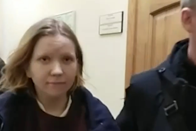 Даря Трепова е обвинена в извършването на терористичен акт за убийството на военния блогър Владлен Татарски