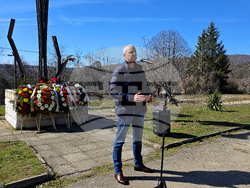 Село Буново - поход в памет на жертвите от атентат - партия „Възраждане“