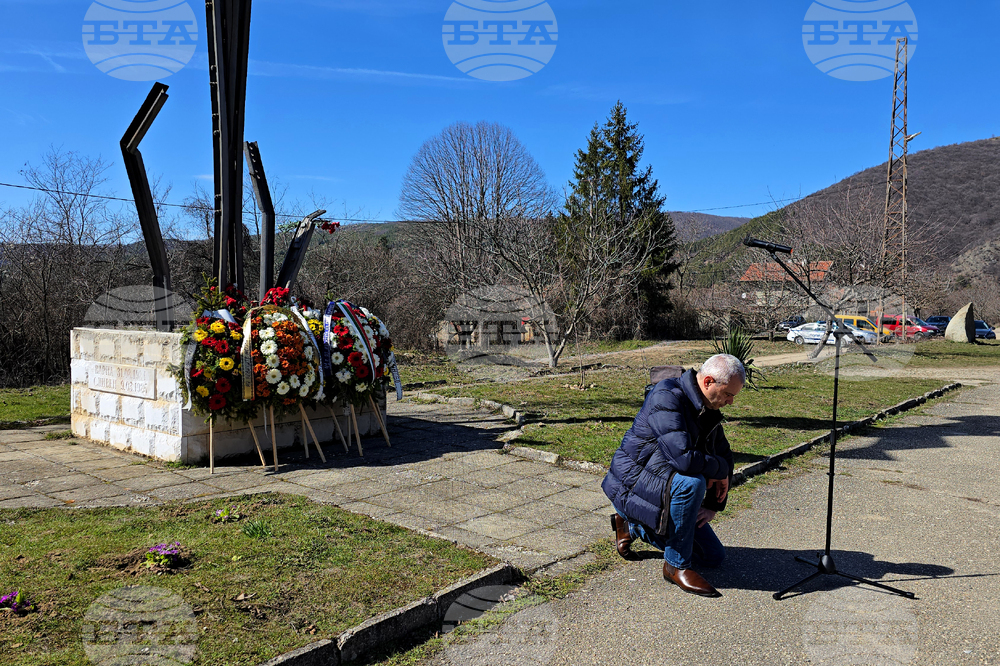 Село Буново - поход в памет на жертвите от атентат - партия „Възраждане“