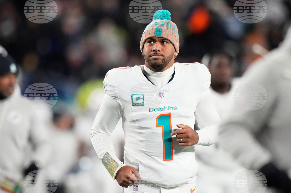 Dolphins-Tagovailoa Released Football
