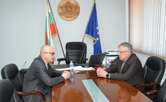 Областният управител проведе работна среща с директора на ОД на МВР – Видин във връзка с подготовката за изборите за народни представители на 19 април 2026 г.