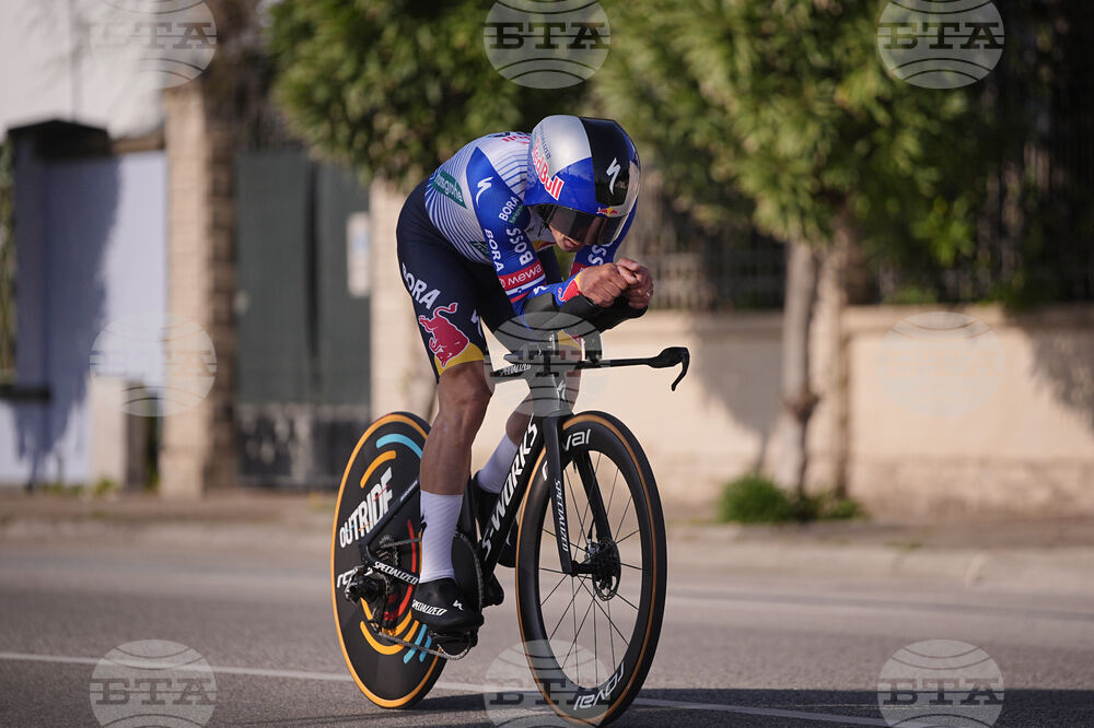 Italy Cycling Tirreno Adriatico