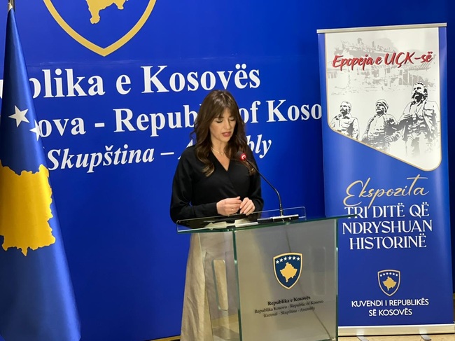 КосоваПрес: Отношението към жените и момичетата отразява ценностите на една страна, каза председателят на косовския парламент Абулена Хаджиу