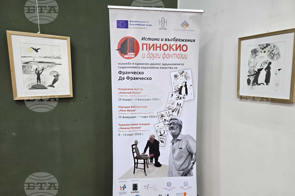 Видин - „Пинокио и други фантазии“ - изложба - откриване