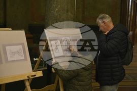 Борис Димовски - годишнина - "Време да плачеш, време да се смееш. Сборник от рисувани умотворения" - албум - изложба