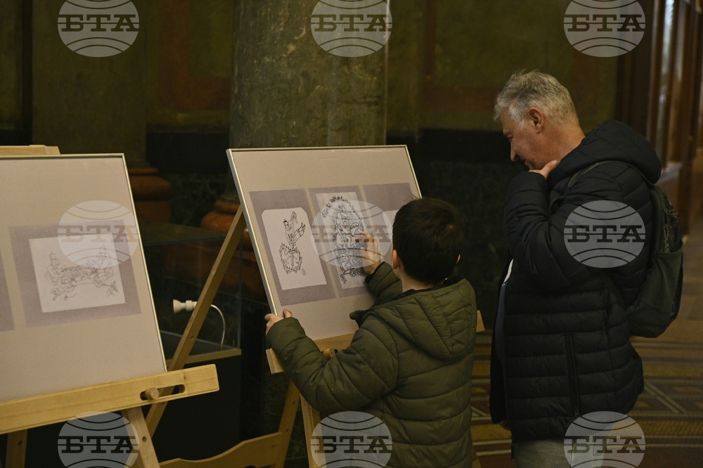 Борис Димовски - годишнина - "Време да плачеш, време да се смееш. Сборник от рисувани умотворения" - албум - изложба
