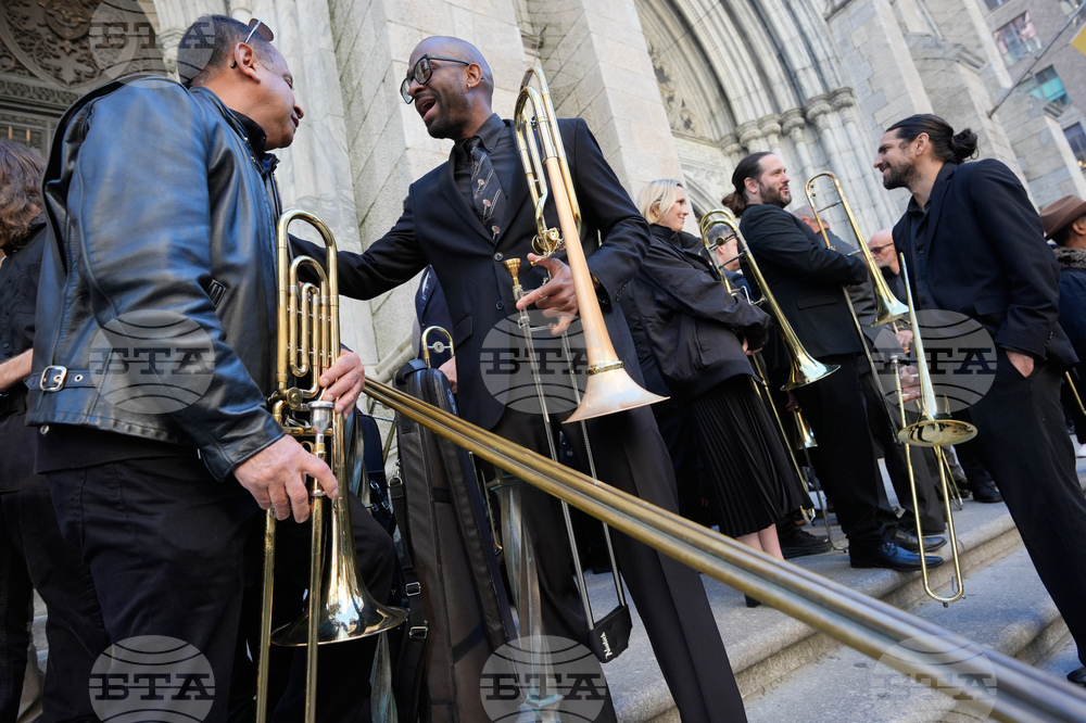 APTOPIX Willie Colon Funeral