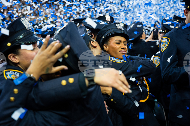 APTOPIX NYPD Graduation