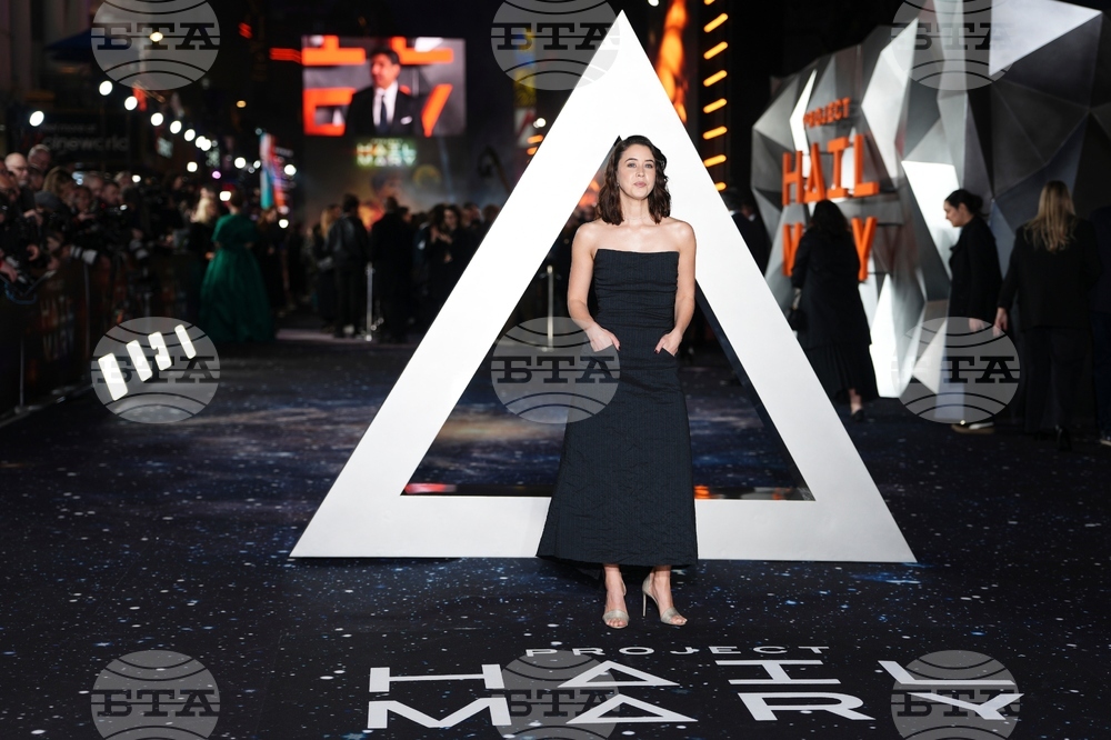 Britain Project Hail Mary Premiere