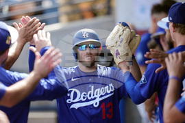 Dodgers Brewers Spring Baseball