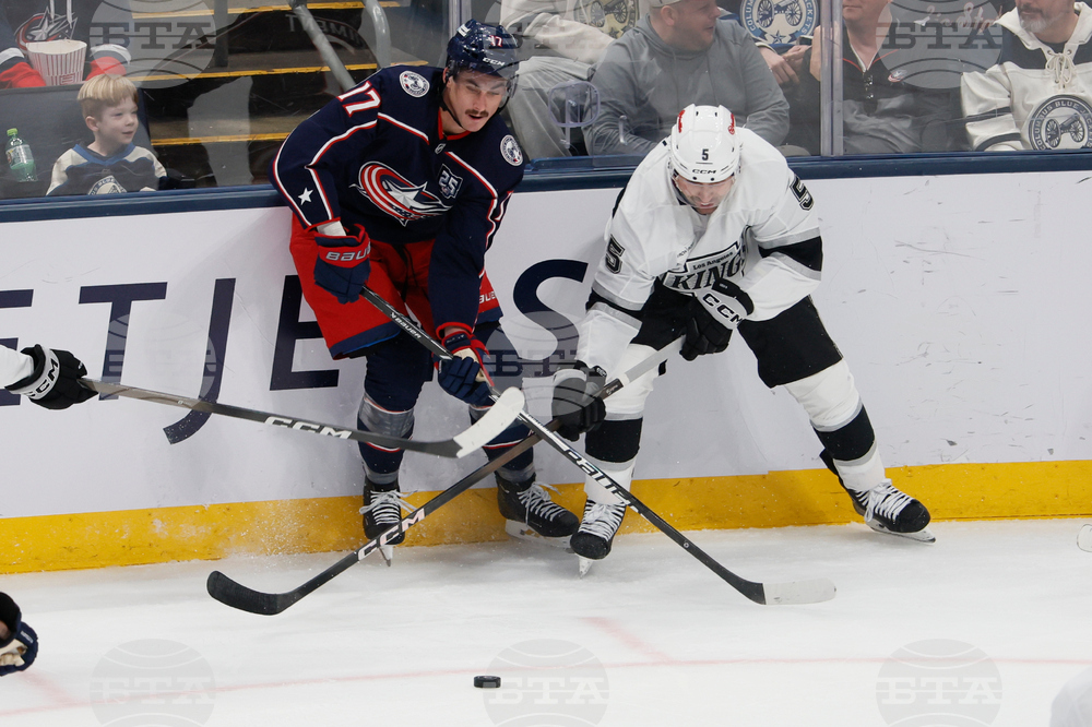 Kings Blue Jackets Hockey