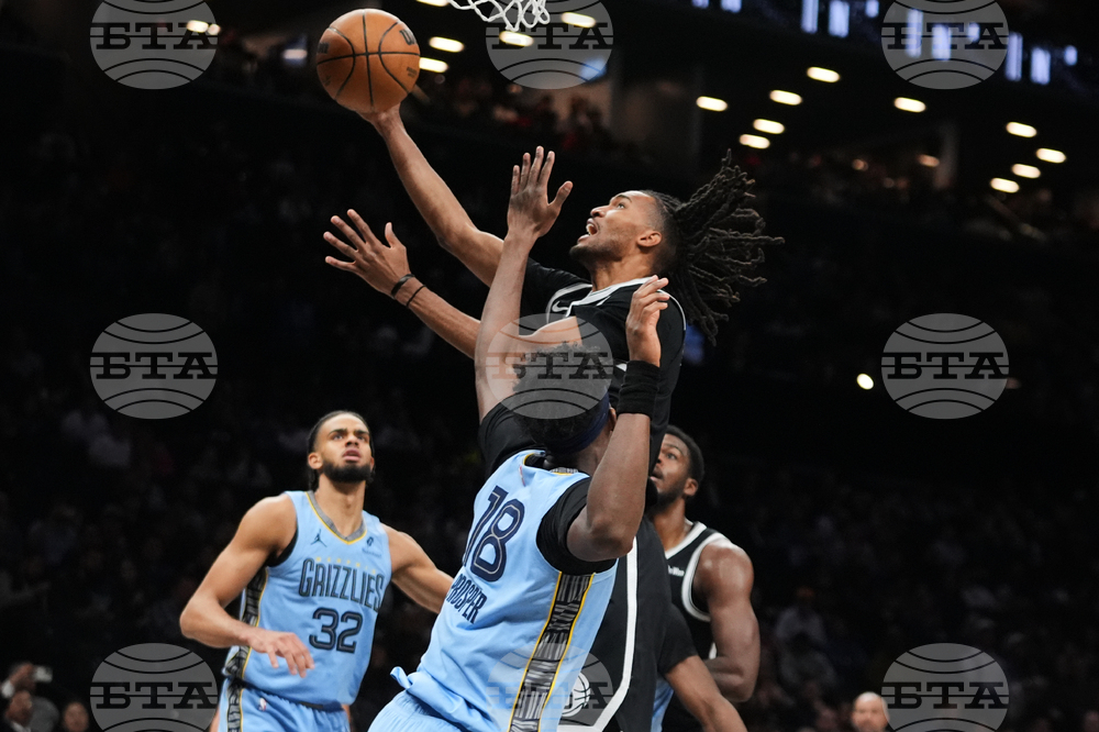 Grizzlies Nets Basketball