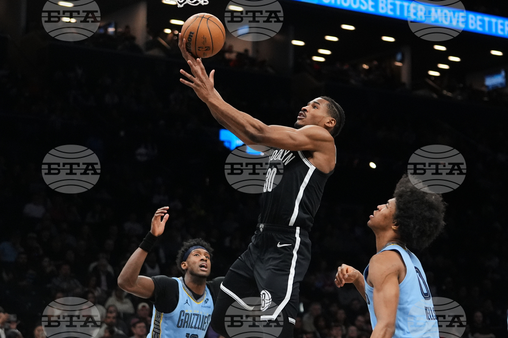 Grizzlies Nets Basketball