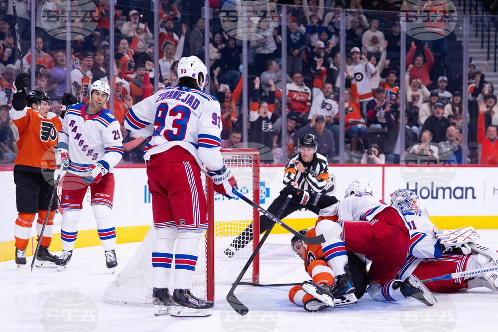 Rangers Flyers Hockey