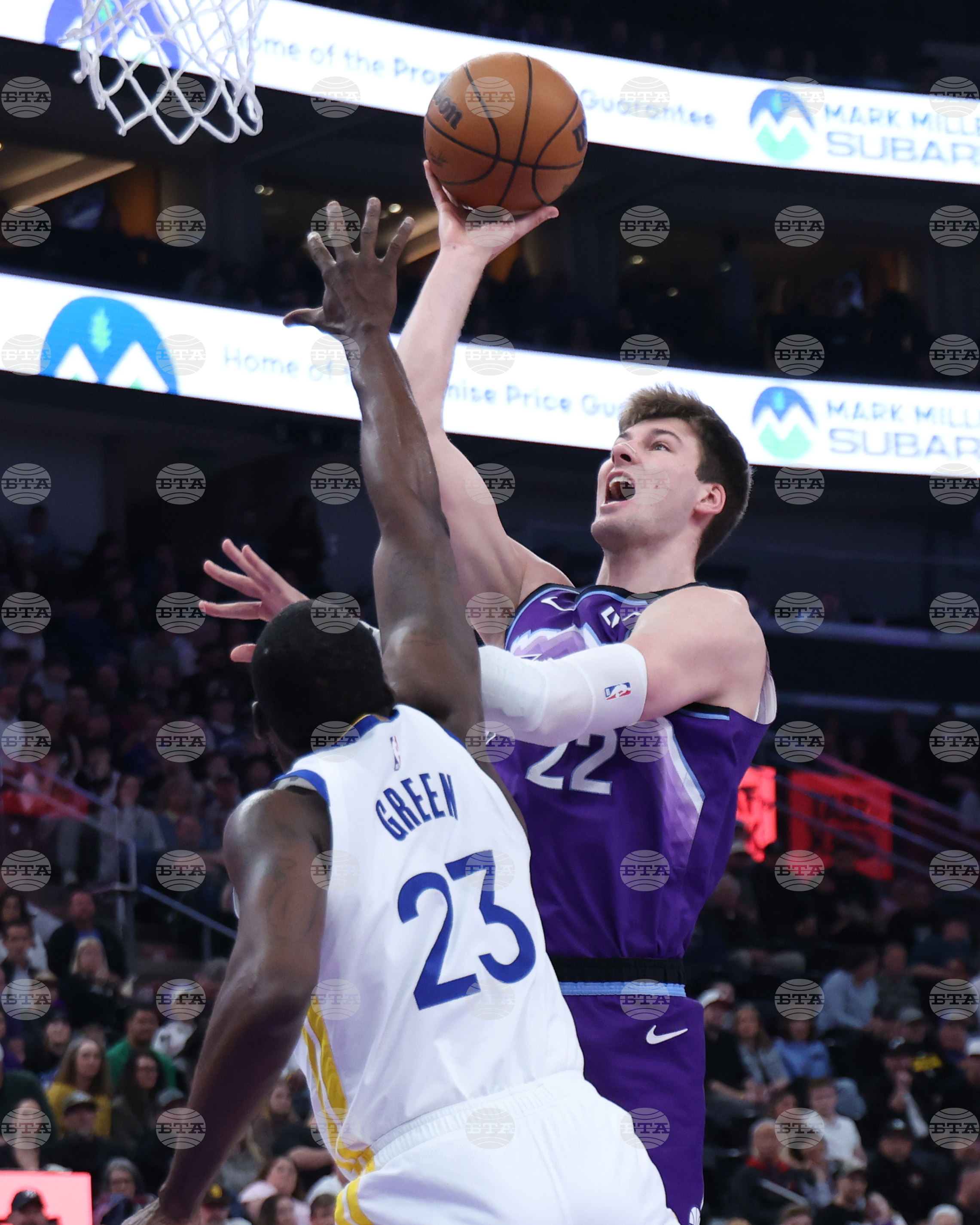 Warriors Jazz Basketball