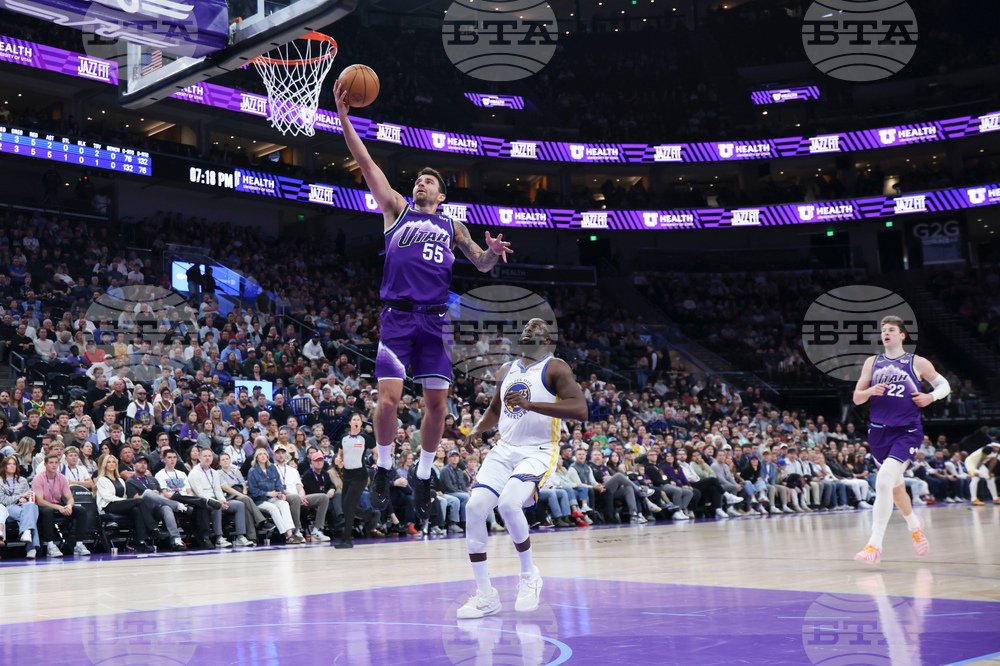 Warriors Jazz Basketball