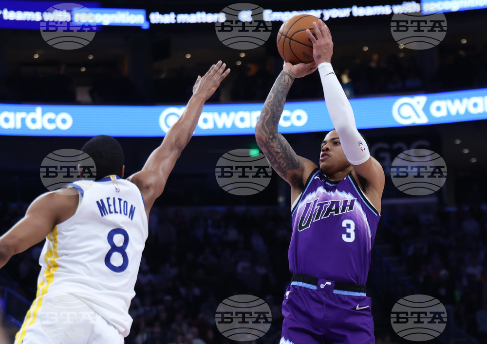 Warriors Jazz Basketball