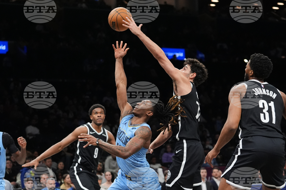 Grizzlies Nets Basketball