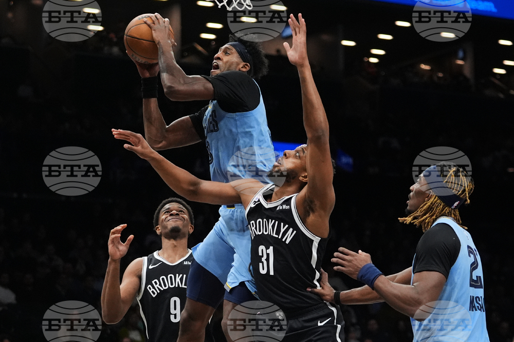 Grizzlies Nets Basketball