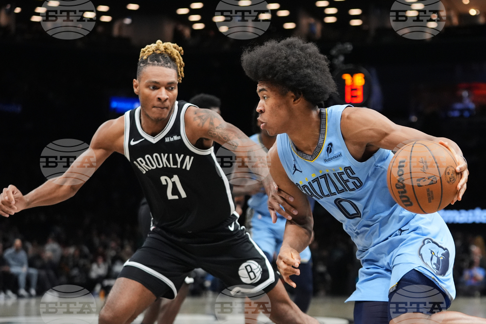 Grizzlies Nets Basketball