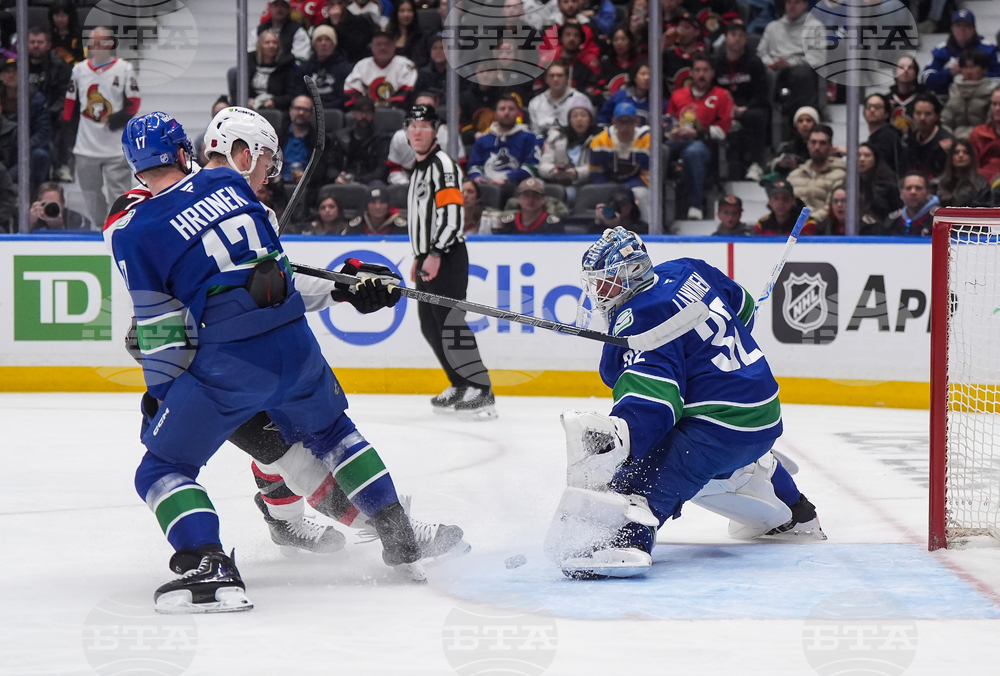 Senators Canucks Hockey