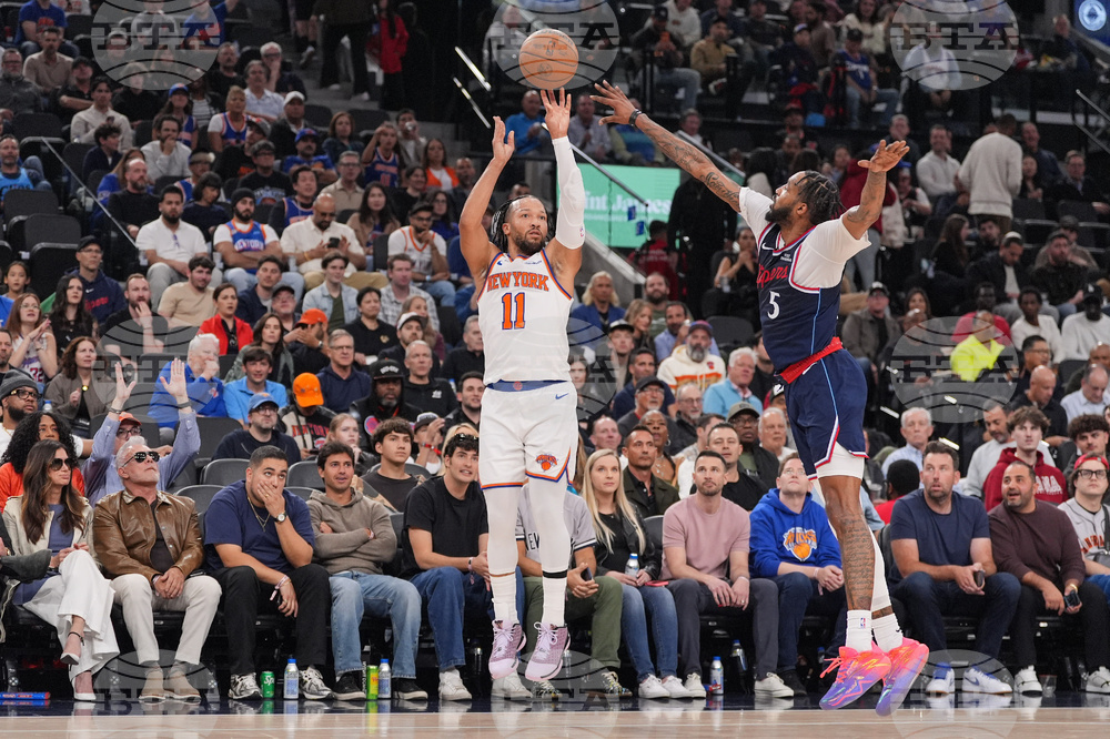 Knicks Clippers Basketball