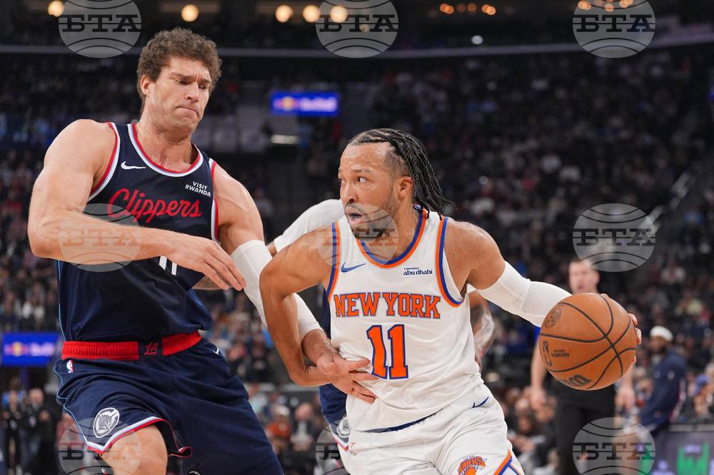 Knicks Clippers Basketball