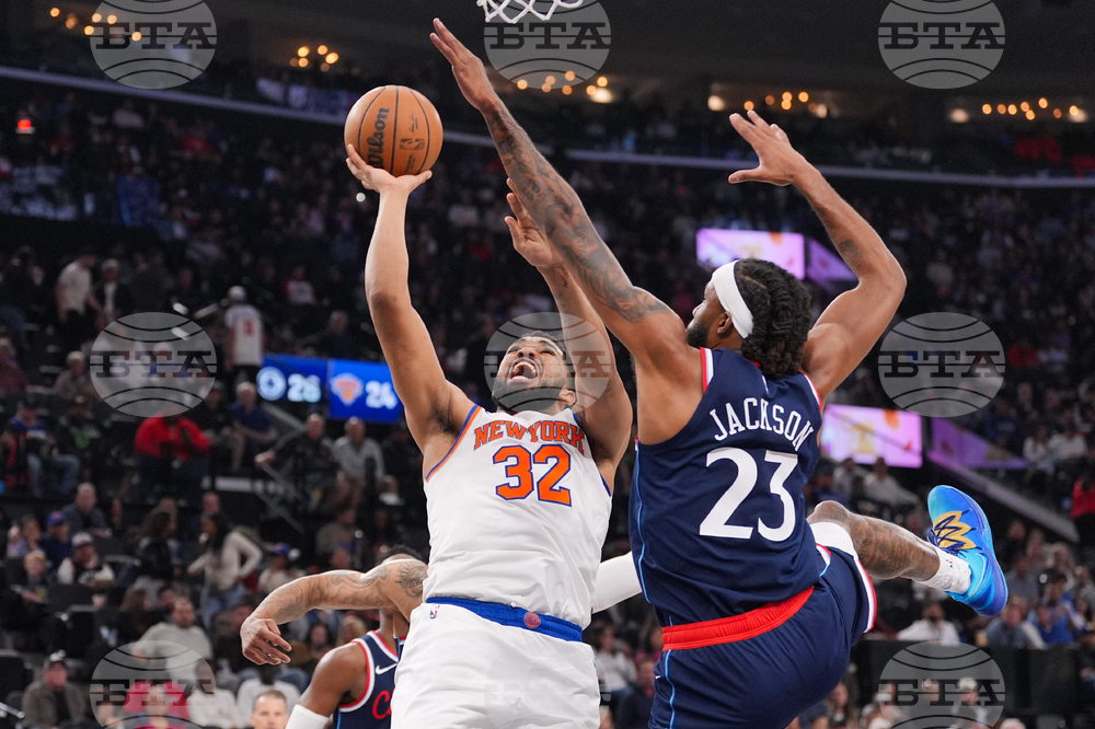 Knicks Clippers Basketball