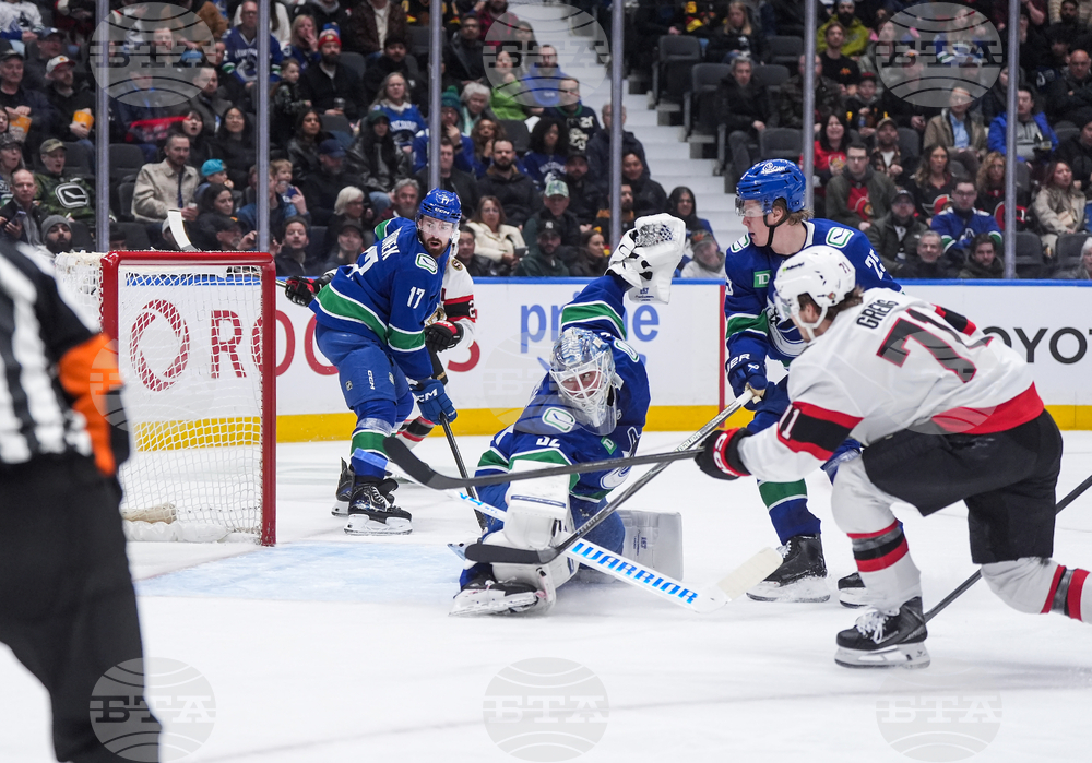 Senators Canucks Hockey