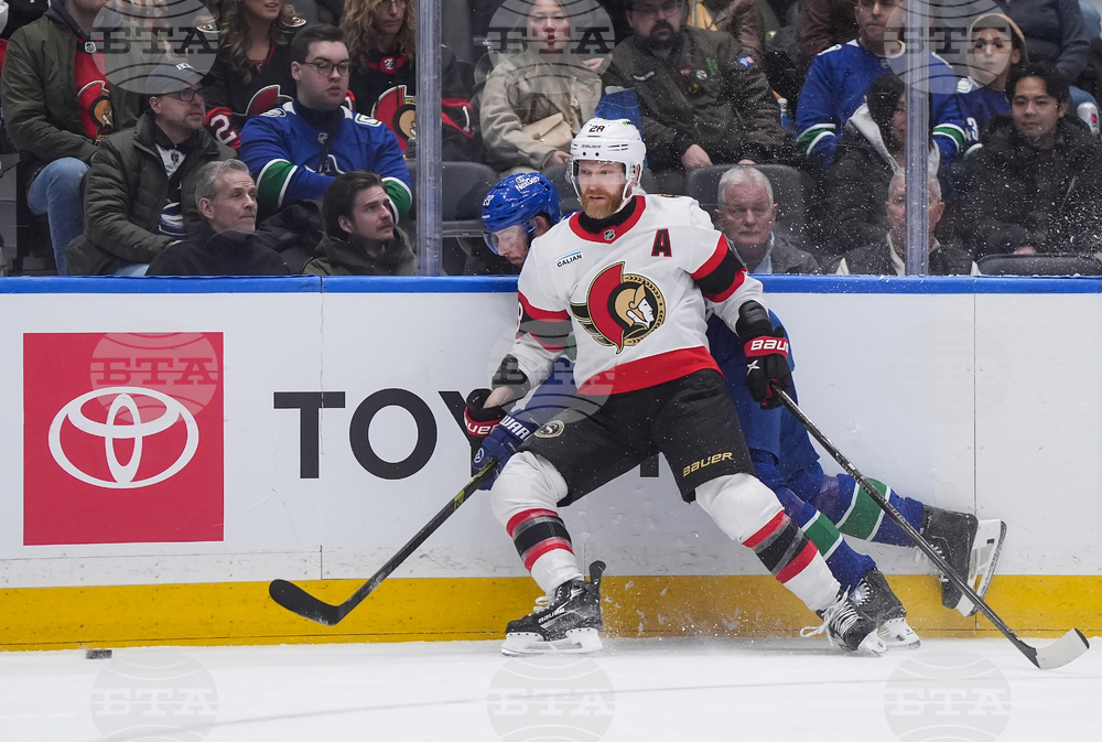 Senators Canucks Hockey