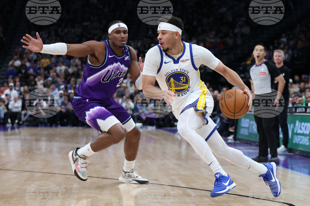 Warriors Jazz Basketball