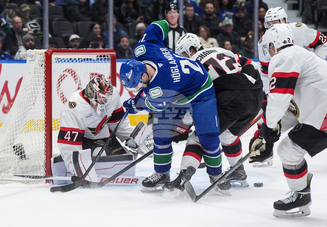 Джеймс Раймър не допусна гол и Отава Сенатърс надви Ванкувър Канъкс в НХЛ