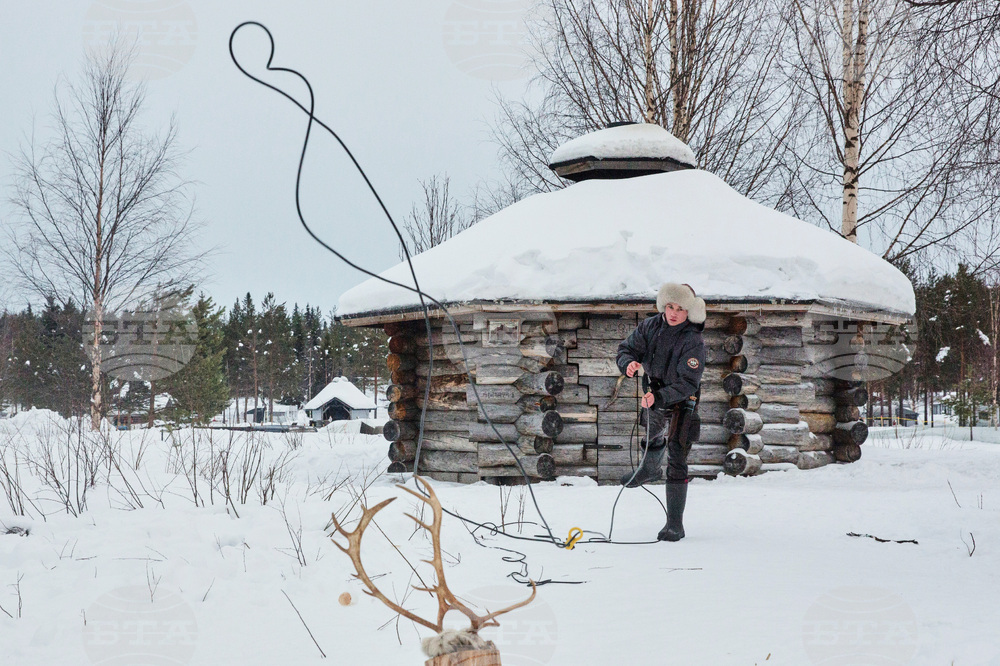 Finland Reindeer Racing
