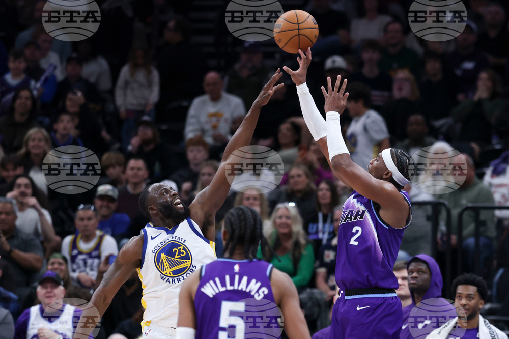 Warriors Jazz Basketball