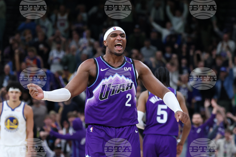 Warriors Jazz Basketball