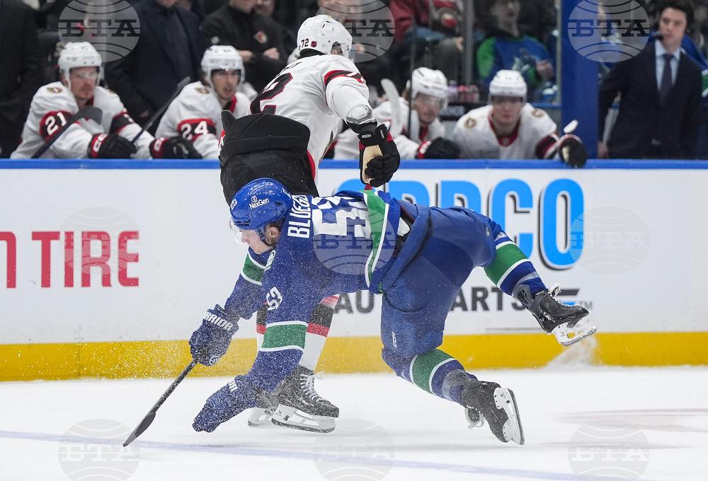 Senators Canucks Hockey