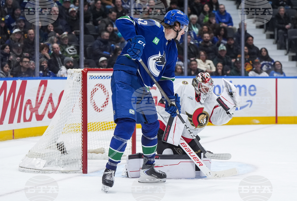 Senators Canucks Hockey
