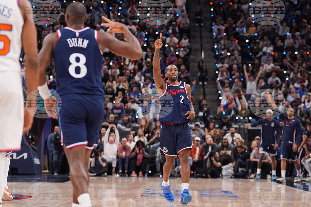 Knicks Clippers Basketball