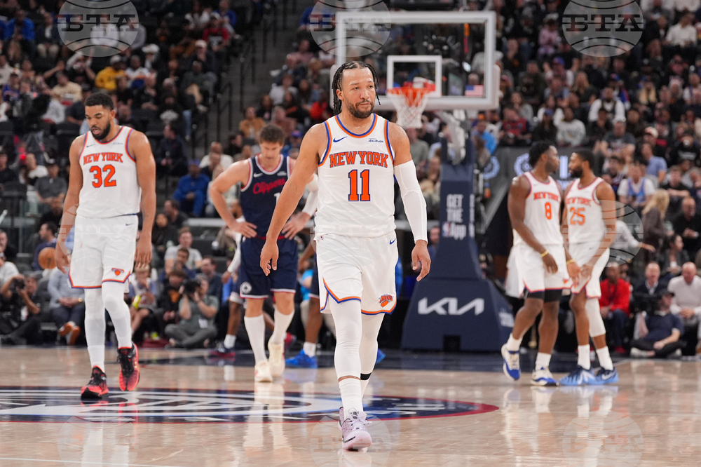 Knicks Clippers Basketball