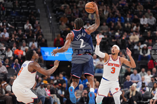 Кауай Ленард поведе Лос Анджелис Клипърс към победата срещу Ню Йорк в НБА