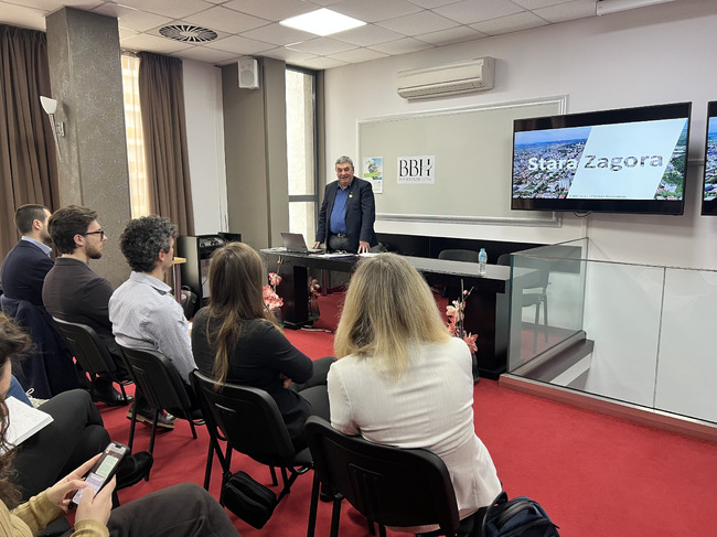 Европейски партньори по проект NEBA се запознаха със Стара Загора и нейните политики в сферата на Новия европейски Баухаус