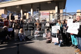 Софийски градски съд - Габриела и Красимир - протест