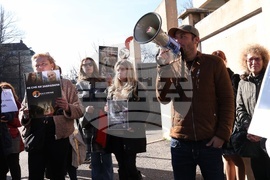 Софийски градски съд - Габриела и Красимир - протест