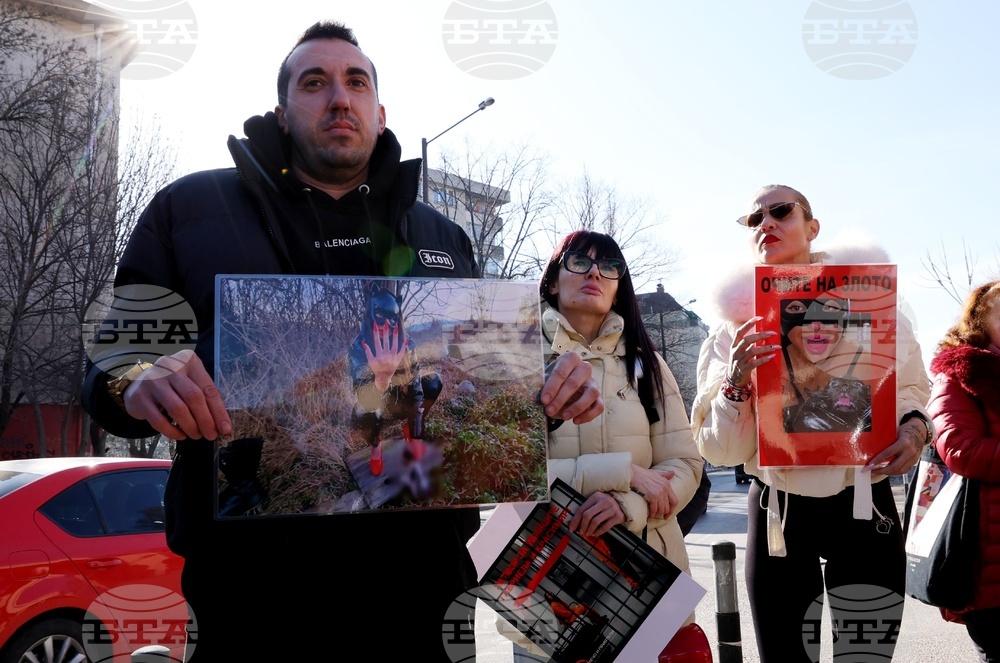 Софийски градски съд - Габриела и Красимир - протест