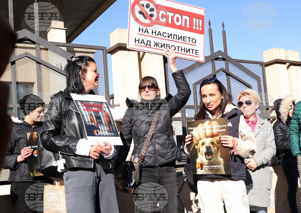 Софийски градски съд - Габриела и Красимир - протест