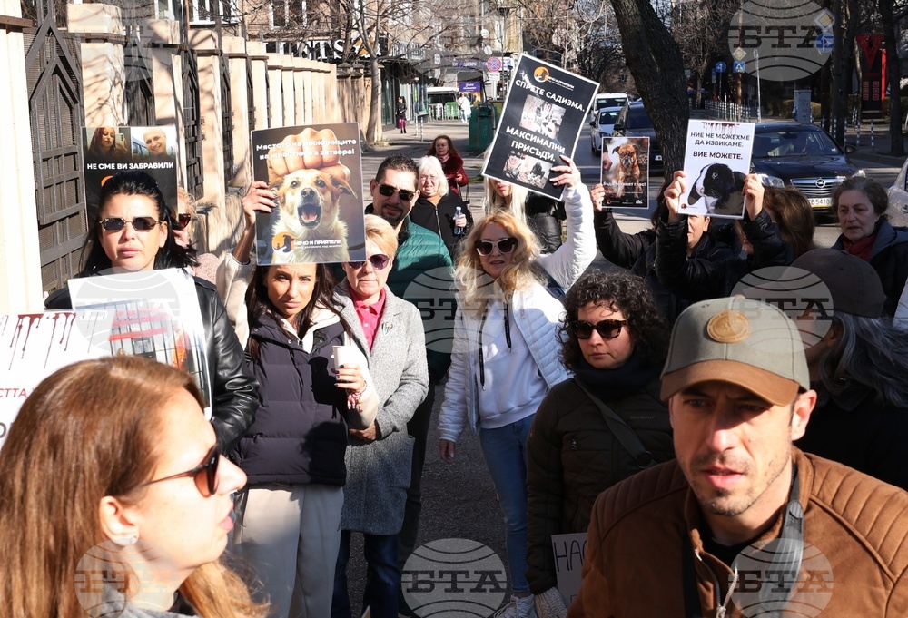 Софийски градски съд - Габриела и Красимир - протест