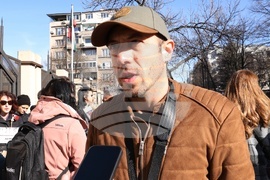 Софийски градски съд - Габриела и Красимир - протест