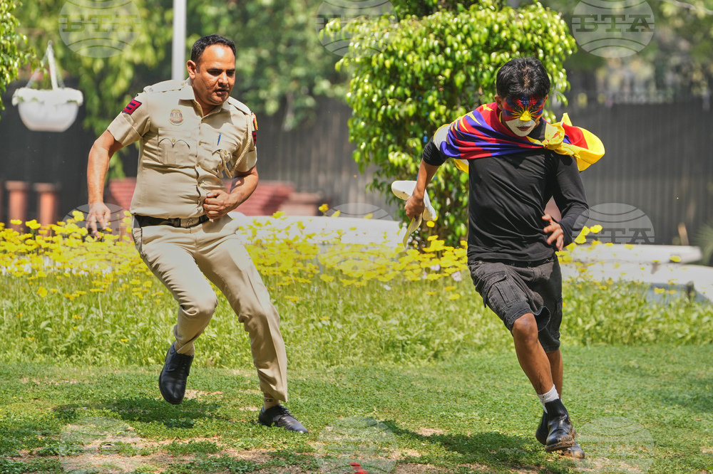 APTOPIX India Tibet Uprising Day