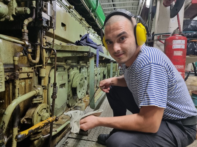 Day 99: Seaman Yanev Looks Forward to Reuniting with Family