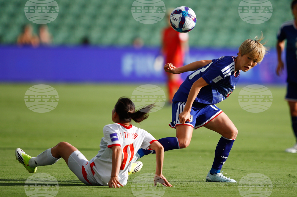 Women's Asian Cup Soccer Japan Vietnam